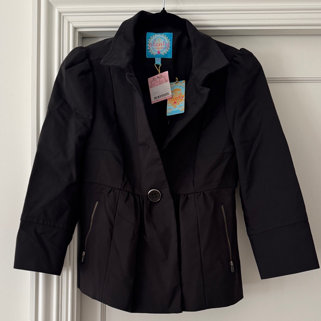 Nwt Plenty By Tracy Reese Black Blazer